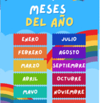 meses del año en español