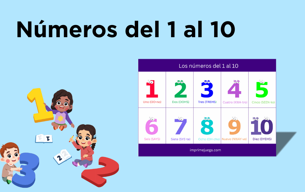 Números del 1 al 10