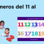 Números del 11 al 20