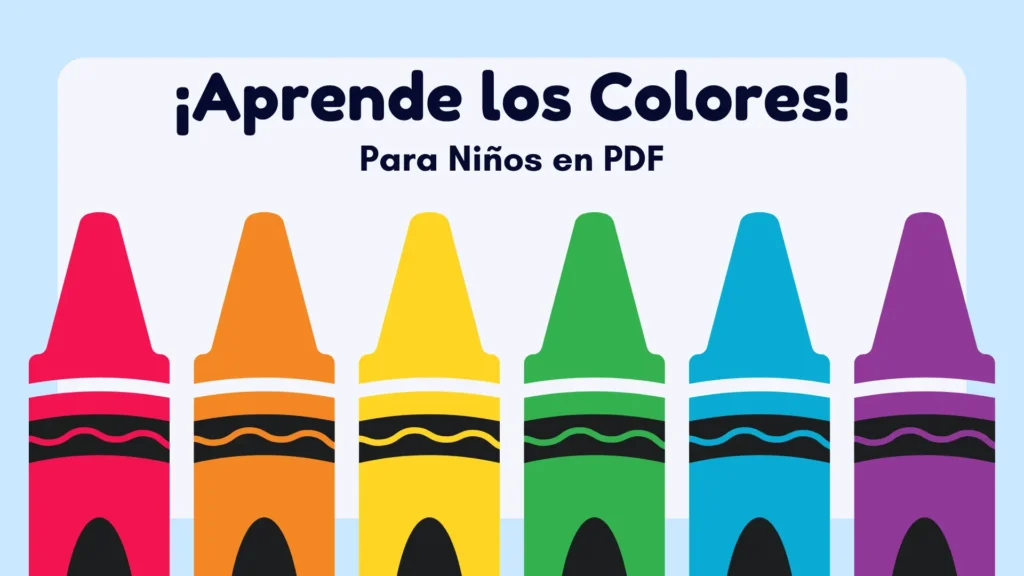 Nombre de colores para imprimir en PDF con lápices de colores
