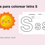 Hoja para Colorear S