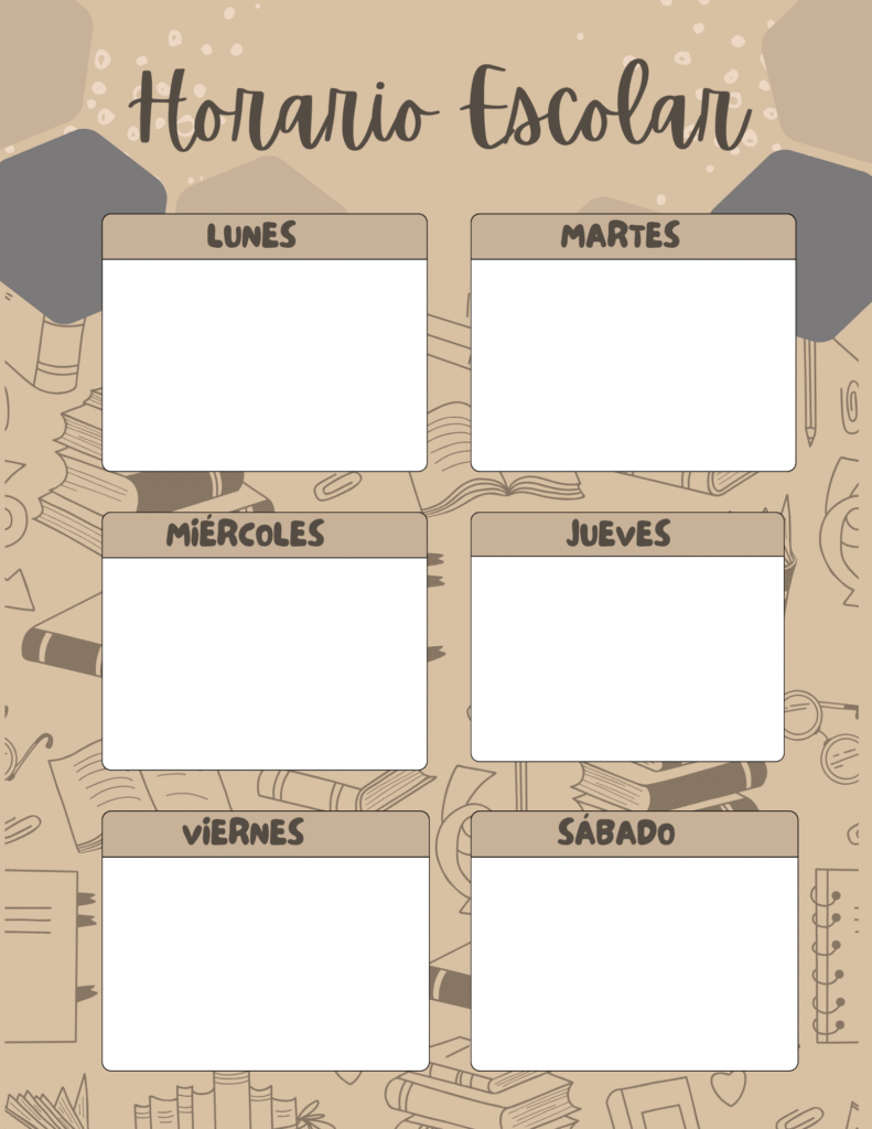 horario de clases