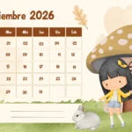 calendario infantil diciembre 2026